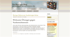 Desktop Screenshot of bestagersblog.com